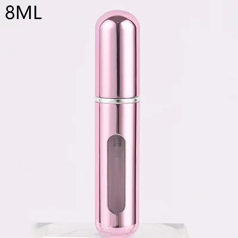 8/5Ml Perfume Atomizer Portable Liquid Container for Cosmetics Traveling Mini Aluminum Spray Alcochol Empty Refillable Bottle