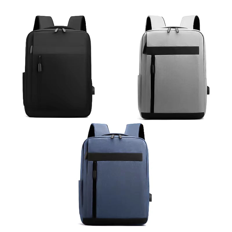 Business Laptop Backpack Large Capacity Multifunctional Usb Charging Waterproof Film Backbag Casual Shoulder Bag for Men