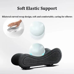 1 Pair Latex Memory Cotton Chair Armrest Pads Computer Chair Armrest Cushion Relief Elbows Forearm Pressure Pad for Home Offiice