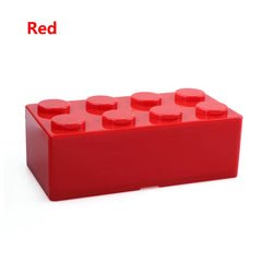 New Creative Storage Box Building Block Shapes Plastic Saving Space Box Superimposed Desktop Handy Office Supplies