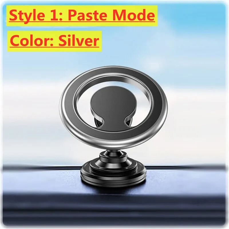 Magnetic Car Phone Holder Stand Magnet Car Mount Support GPS Mobile Bracket in Car for Macsafe Iphone 15 14 13 12 Samsung Xiaomi