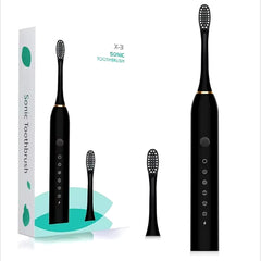 Electric Ultrasonic Toothbrush Six Speed Mode Home Soft Hair USB Charging Waterproof Adult Tooth Cleaner Automatic Couple Set