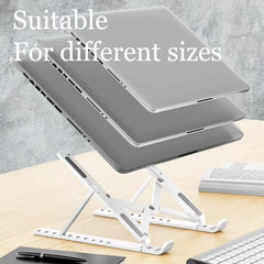 Foldable Laptop Stand Adjustable Portable Notebook Bracket Support Base ABS Holder for Macbook Air Pro Accessories Convenient