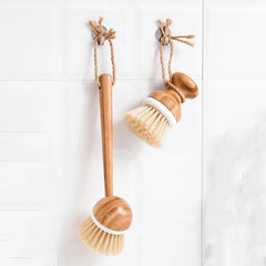 Multifunction Home Kitchen Washing Utensils Wooden Long Handle Pan Pot Cleaning Brush Dish Bowl Washing Brush Cleaning Tools