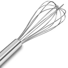 8" 10" 12" Egg Whisk Stainless Steel Egg Whisk Kitchen Wire Balloon Whisk Milk Egg Beater Egg Mixing Mixer Tools KC0231