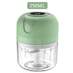 USB Mini Electric Garlic Chopper: Sturdy and Durable Garlic Masher Machine, Meat Grinder, and Vegetable Crusher for Crushed Ginger 