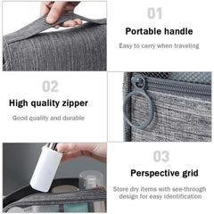 Foldable Toiletry Bag Organizer Hanging Storage Bag Bathroom Makeup Bag Case Cosmetic Bag Travel Bag for Travel Business